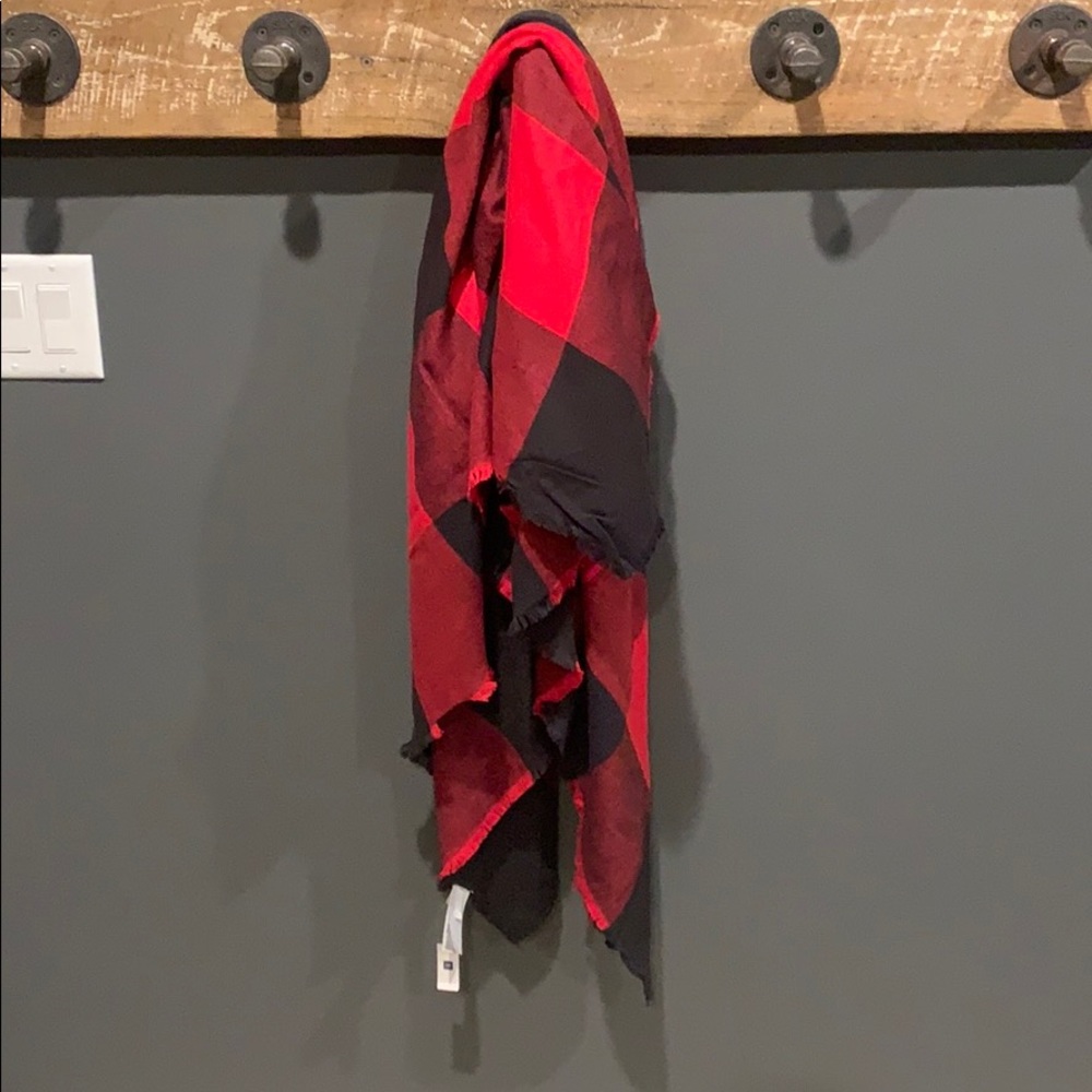 Buffalo Plaid Blanket Scarf
